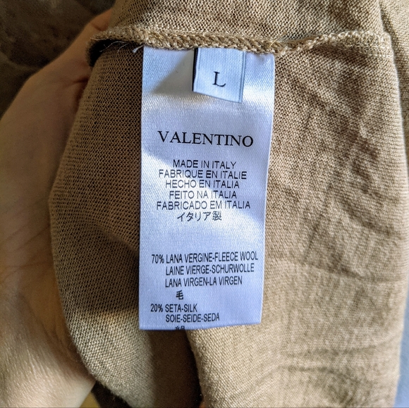 Like New Valentino Lace Cutout Knit Top Sweater - Picture 2 of 2